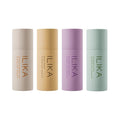 ILIKA Lip Balm, Organic,100% Plant-Based, 2X Volume, Low CO2e - COSMOS Certified Organic, PETA Certified Vegan & Cruelty-Free, Biodegradable Tube 4 Pack, Essential Collection