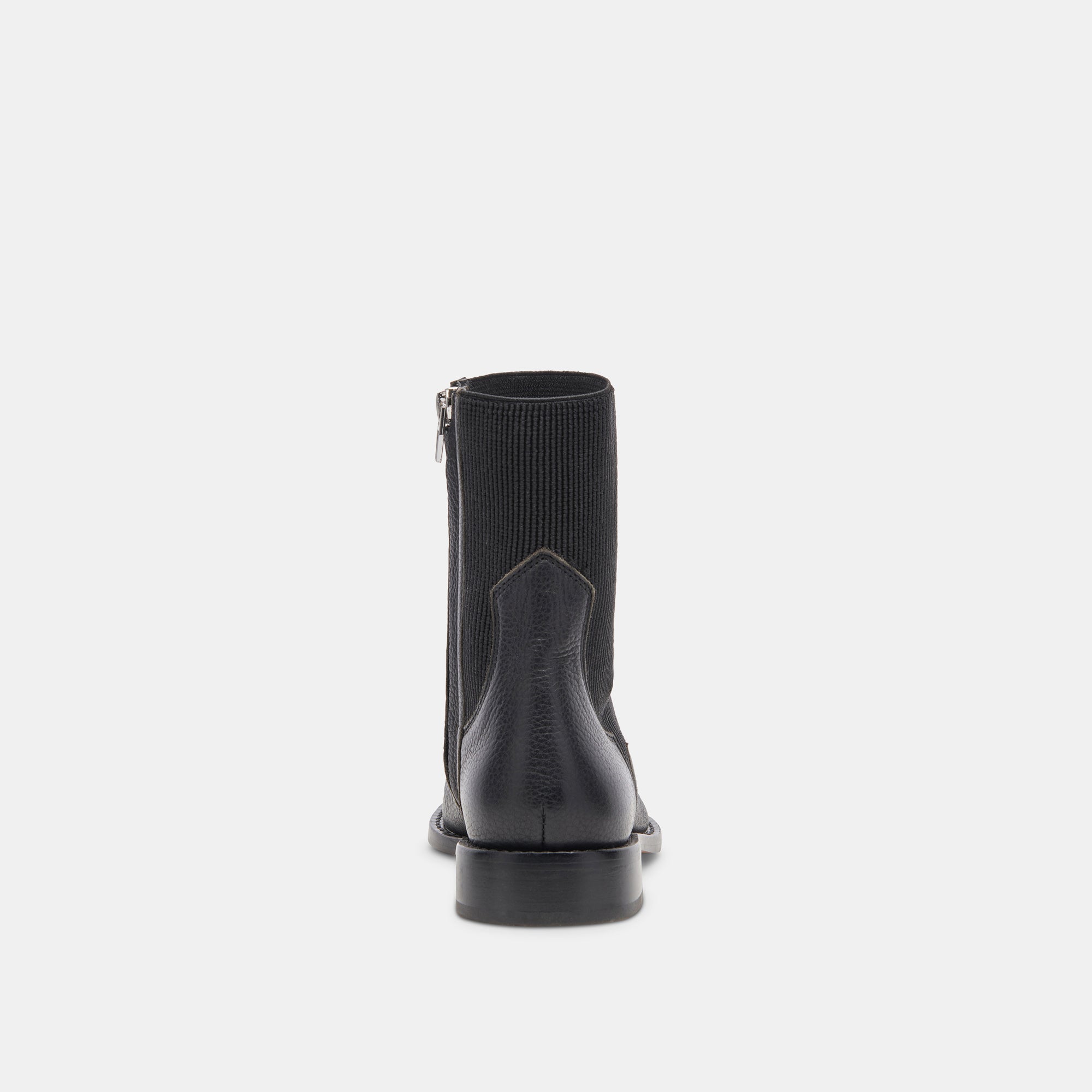 GINEVA BOOTS BLACK LEATHER - re:vita