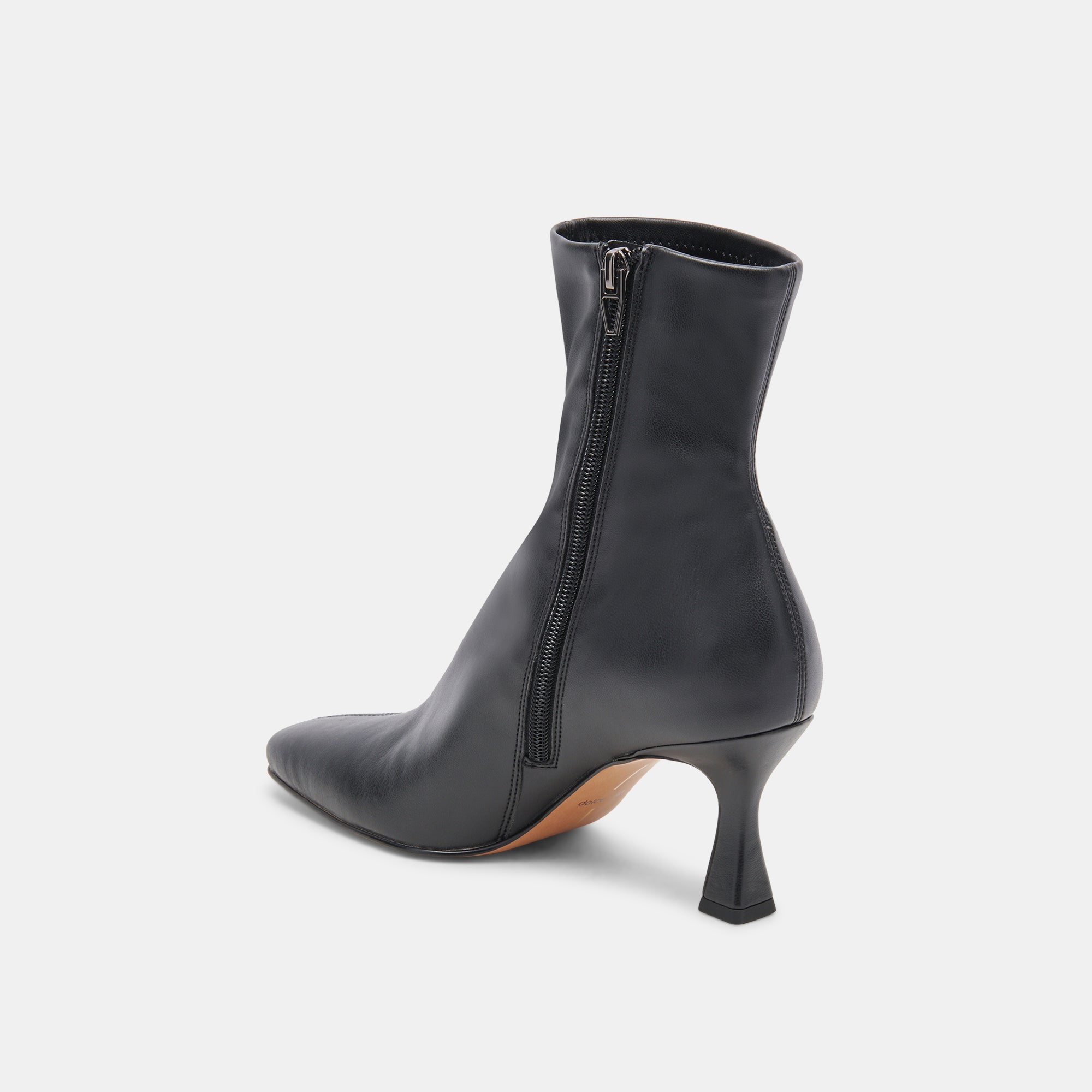 GLAMOR WIDE CALF BOOTS BLACK STELLA - re:vita