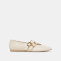 BAYLEE BALLET FLATS IVORY LEATHER - re:vita