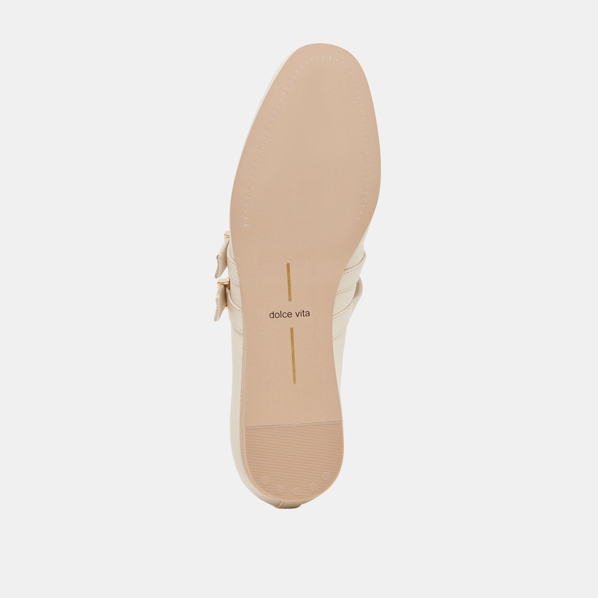 BAYLEE BALLET FLATS IVORY LEATHER - re:vita