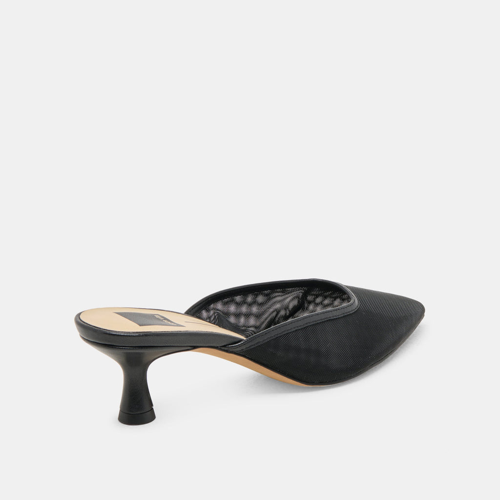 CLEO HEELS ONYX MESH - re:vita