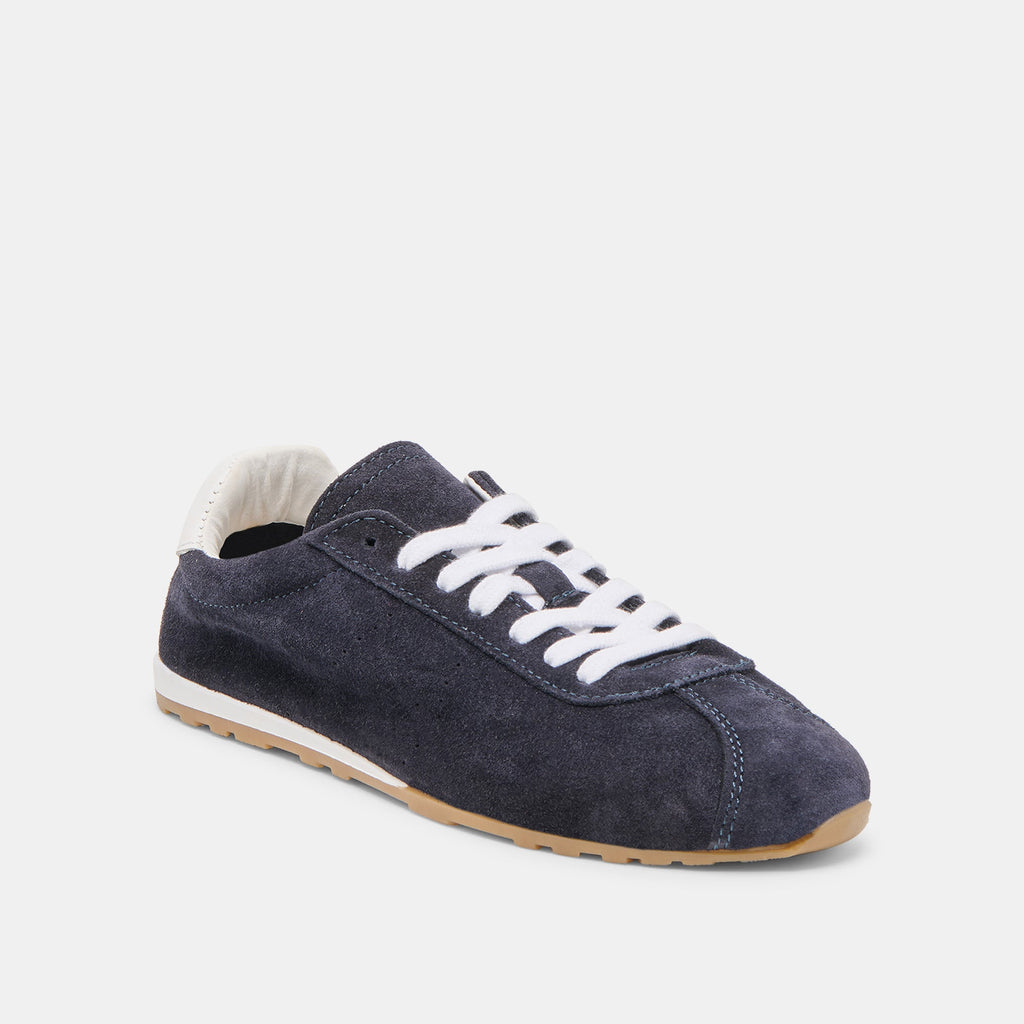 SERINA SNEAKERS NAVY SUEDE - re:vita