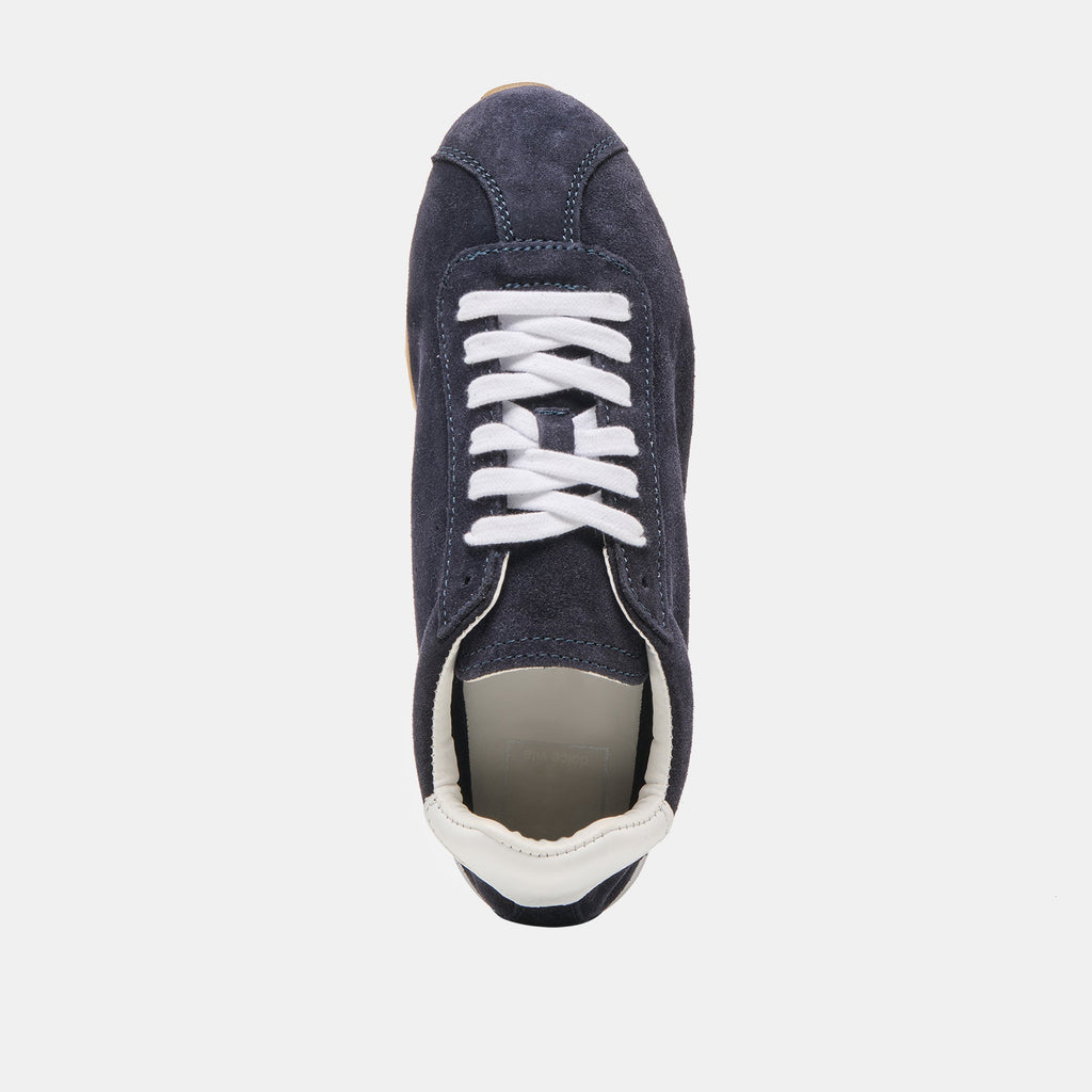 SERINA SNEAKERS NAVY SUEDE - re:vita