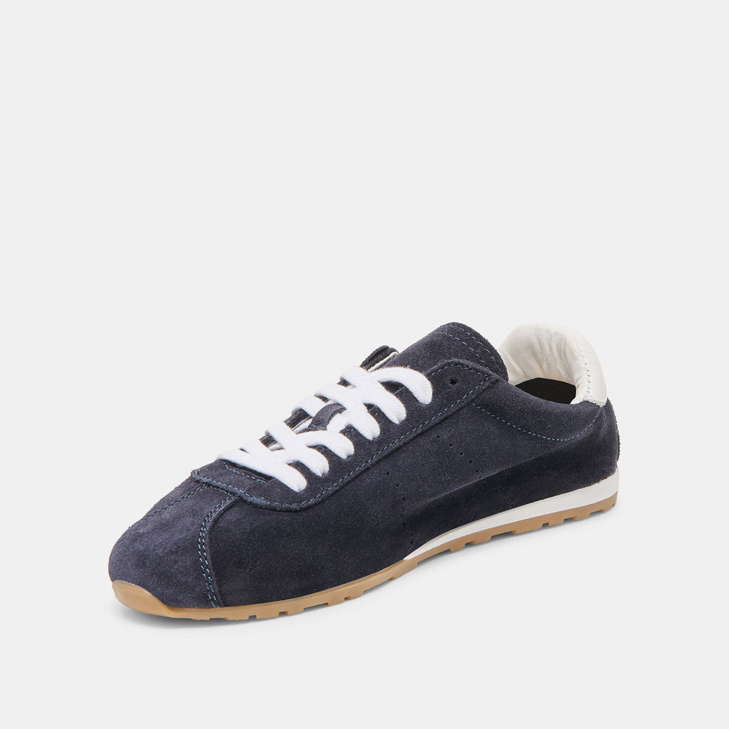 SERINA SNEAKERS NAVY SUEDE - re:vita