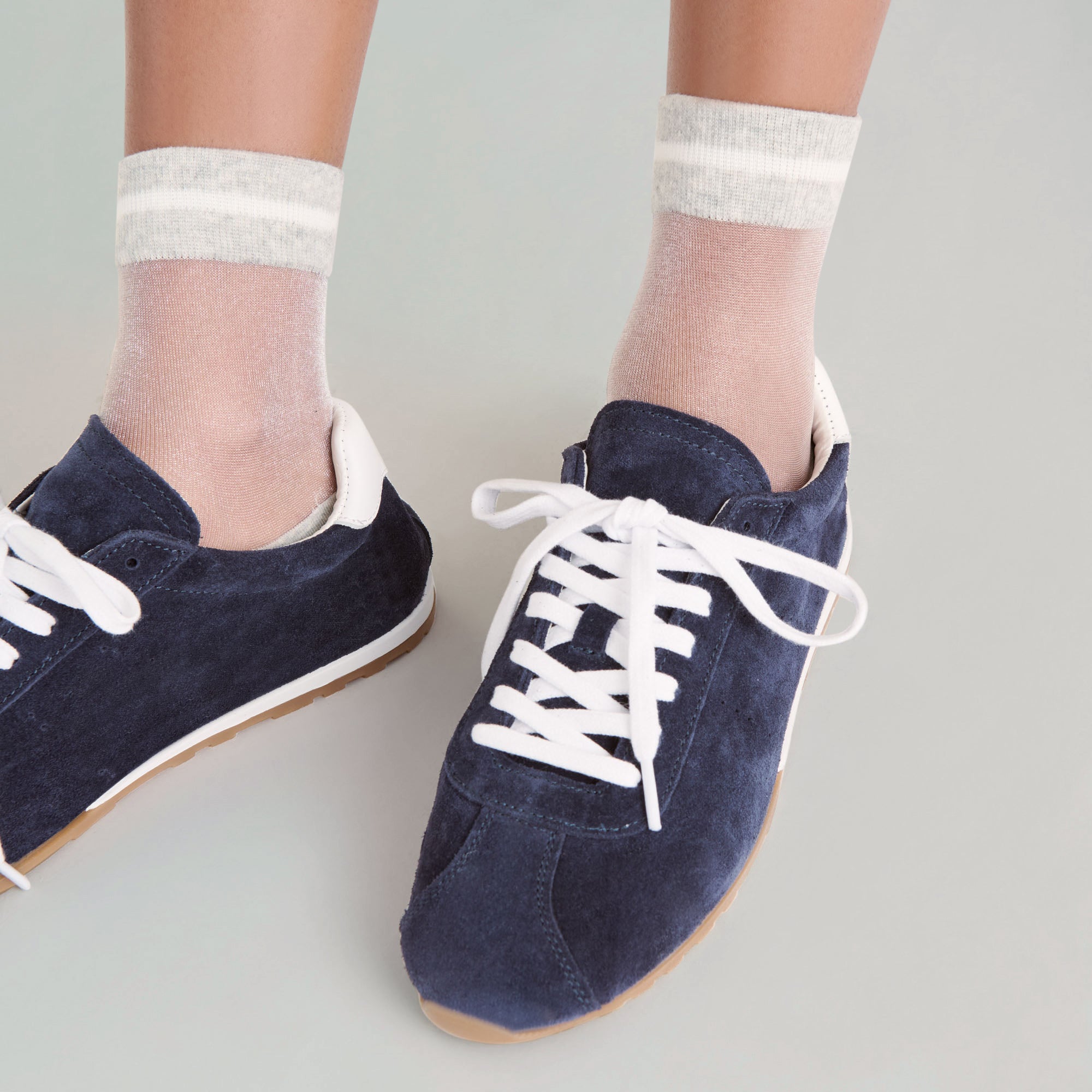 SERINA SNEAKERS NAVY SUEDE - re:vita